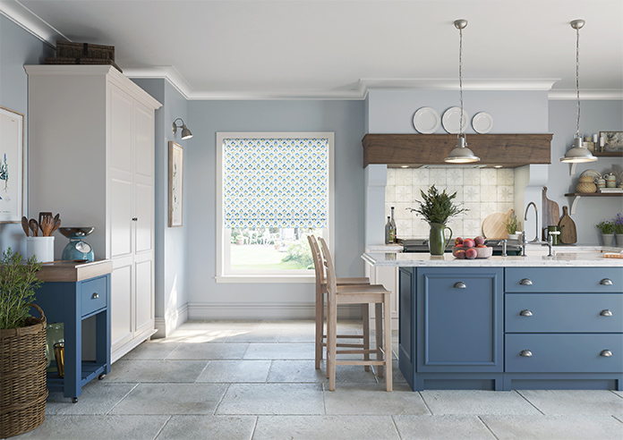 Chatsworth, Blue River - Twist&Fit Roman Blind - Image 8